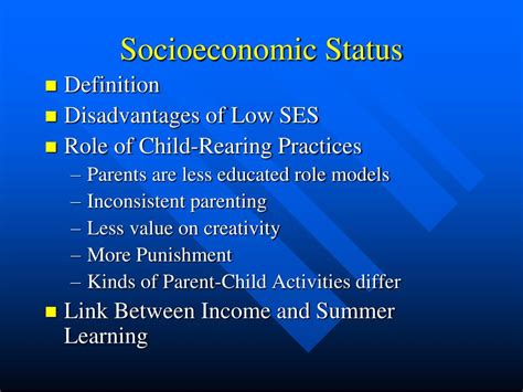 Definition Of Low Socioeconomic Status Definition Klw