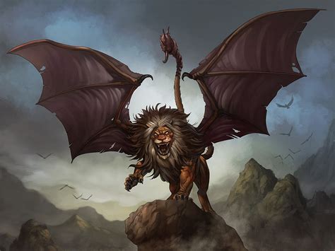 3 Manticore Hd Wallpapers Background Images Wallpaper Abyss