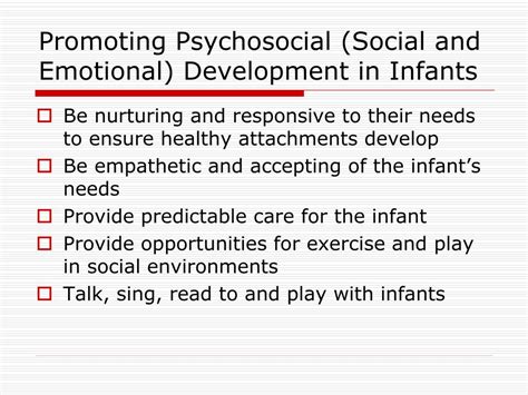 Ppt Infant Psychosocial And Cognitive Development Powerpoint