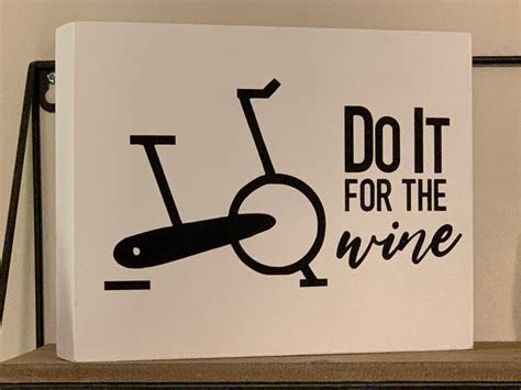 Motivational Gym Sign Peloton Wall Art Cycling Home Gym | Etsy