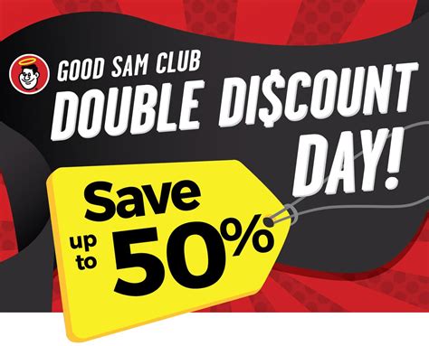 Overtons Today Only Good Sam Club Double Discount Day Milled