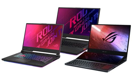 Asus Rog Unveils Gaming Laptop Line For 2020 With 10th Gen Intel Core