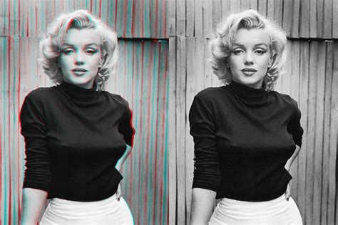 Marilyn Monroe 2 5D Animation Test Rendered In Stereoscopic 3D