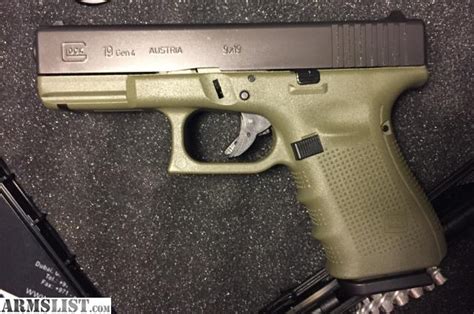 Armslist For Sale Gen 4 Glock 19 Od Green