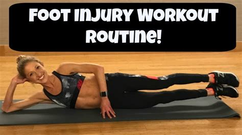 Foot Injury Workout Routine 20 Minute Full Body Exercise Video
