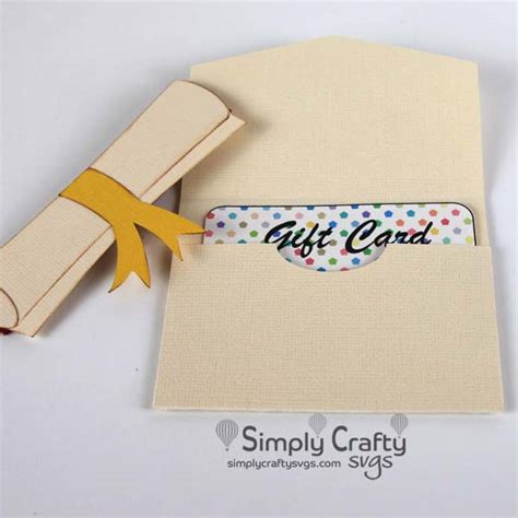 Download Diploma Gift Card Holder SVG File - Simply Crafty SVGs