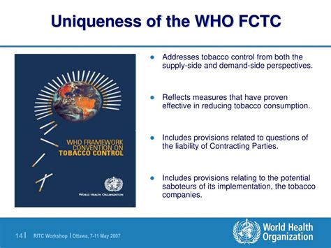 Ppt National Plans Of Action For Tobacco Control And The Who Framework Convention On Tobacco