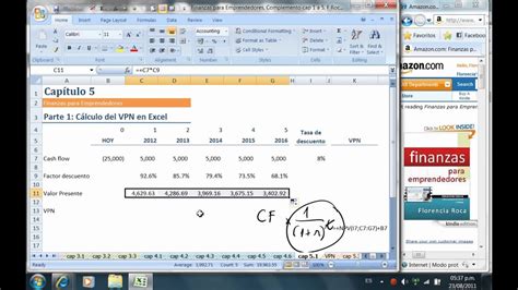 Como Calcular Valor Presente Neto En Excel Printable Templates Free