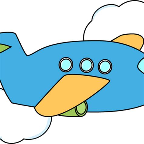 Download Airplane Clipart Cute Airplane Airplane Flying Through ...