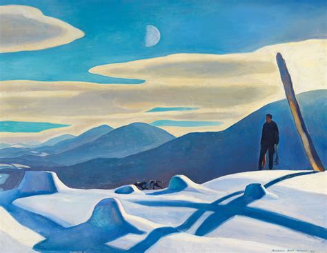 Rockwell Kent The Trapper Whitney Museum Of American Art