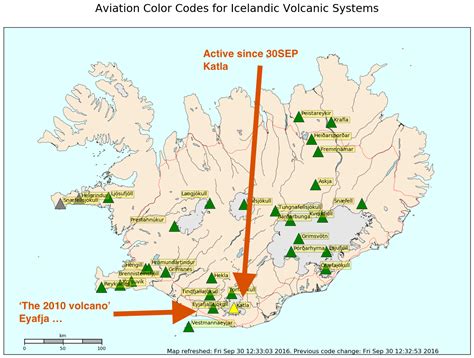 Iceland Volcano Alert Katla International Ops 2023 Opsgroup