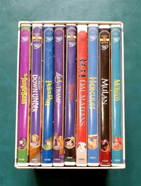 Walt Disney Animated Anthology Limited Issue The Classic 9 Dvd Collector S Set 49 99 Picclick