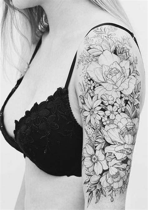 Mesmerizing Sleeve Tattoos For Women Tips And Ideas Half Sleeve