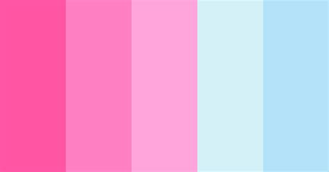 Rose Pink And Light Blue Color Scheme Light Blue