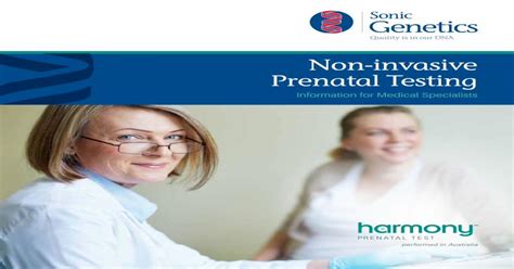 Non Invasive Prenatal Testing Sonic Genetics · Pdf Filewhat Is Nipt