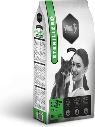 Amity Premium Poulet And Riz Pour Chat Adulte Stérilisé