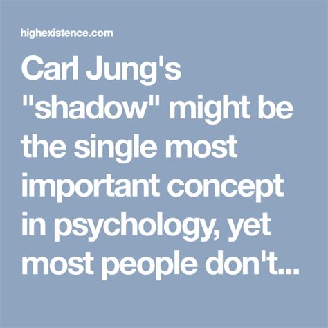 Carl Jung And The Shadow The Ultimate Guide To The Human Dark Side