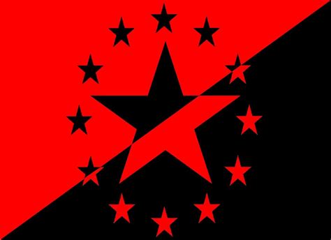 Anarcho Communist Uk And Eu Flags Rvexillology