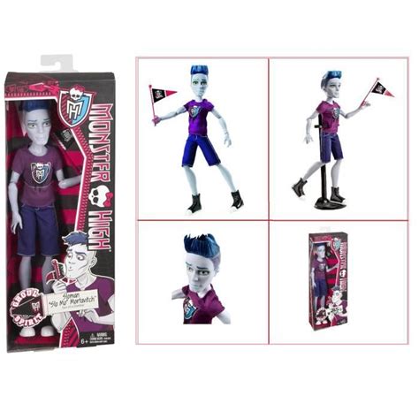 Mattel Monster High Bgd Monster Fan Sloman Slo Mo Mortavitch