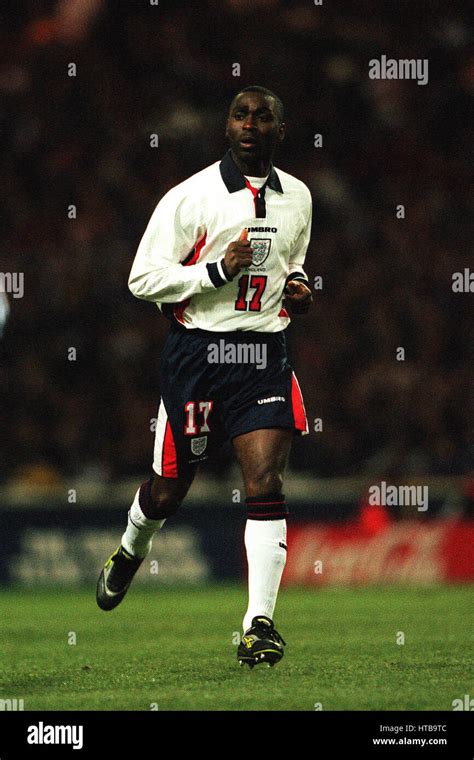 Andy Cole England And Manchester United Fc 10 February 1999 Stock Photo