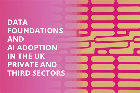 Data Foundations And Ai Adoption In The Uk Private And Third Sectors Executive Summary Govuk