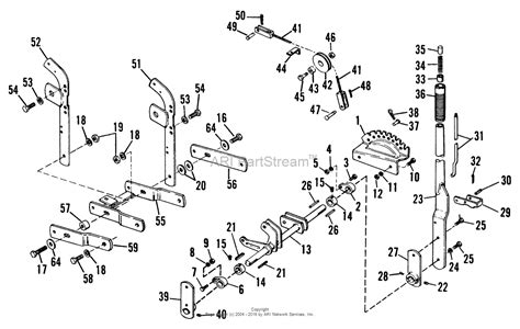 Simplicity 990979 Baron 3414s Parts Diagram For Rear Lift Draw Bar Group