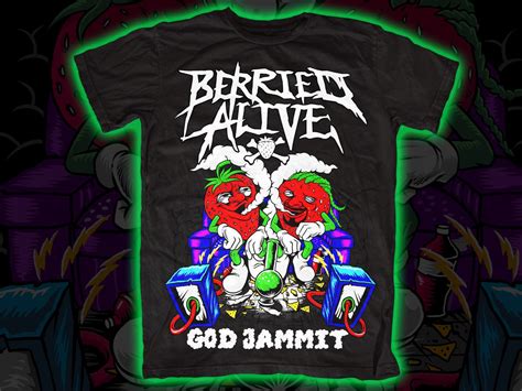 Berried Alive Band T Shirt For Mp Character Gta5