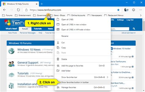 How To Add Or Remove Home Button In Microsoft Edge Chromium Tutorials