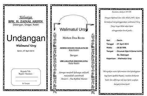 Doc Undangan Walimatul Ursy 3 Copy Dokumentips