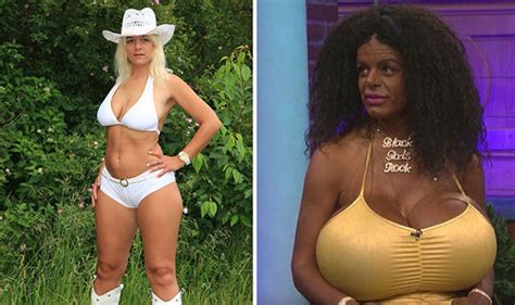 martina big white air hostess insists she is black glamour model with 32s boobs world news