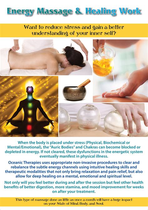 energy healing oceanic massage therapies