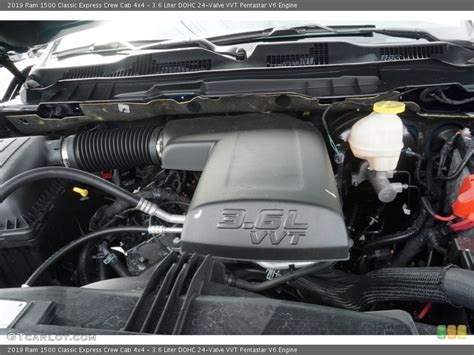36 Liter Dohc 24 Valve Vvt Pentastar V6 2019 Ram 1500 Engine