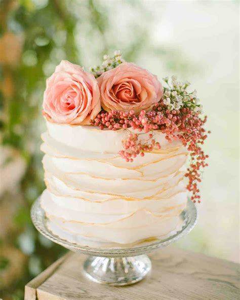 Trending Now Deckle Edged Wedding Cakes Textured