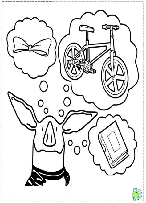More 100 coloring pages from cartoon coloring pages category. Olivia the Pig Coloring page- DinoKids.org