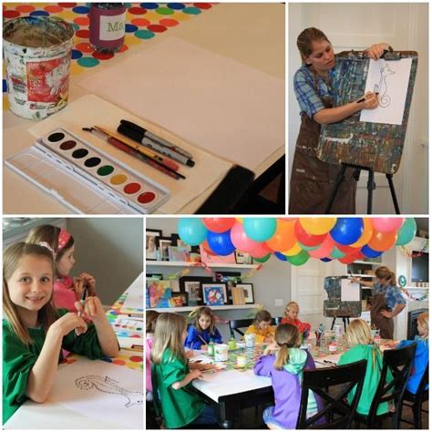 love it we had gracie s art party for her 8th birthday last week and it was so much fun i