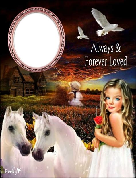 Always An Forever Loved Photo Frame Effect Pixiz