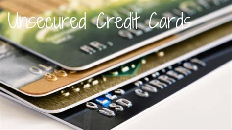 Borrowers of both secured vs unsecured credit cards can use these in all the outlets and places where they are acceptable. Unsecured Credit Cards - Debt That Was