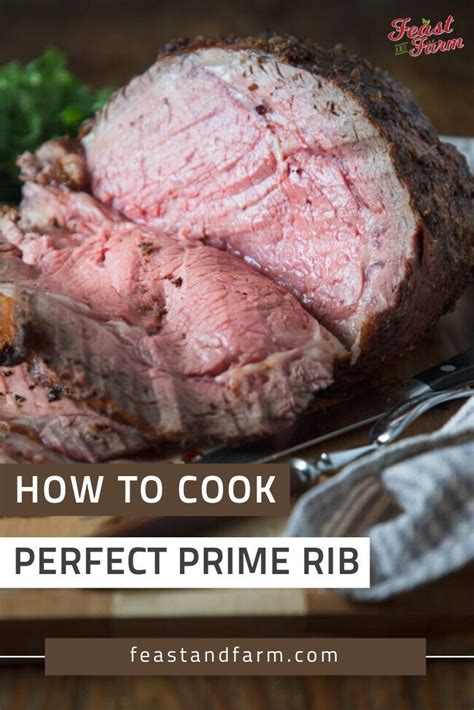 how to cook perfect prime rib closed oven method recipe rib roast cooking cooking prime
