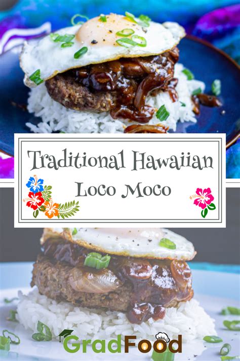 Traditional Hawaiian Loco Moco Gradfood