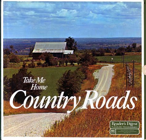 Take Me Home Country Roads Readers Digest Rda142 Boxed Set Vinyl Lp