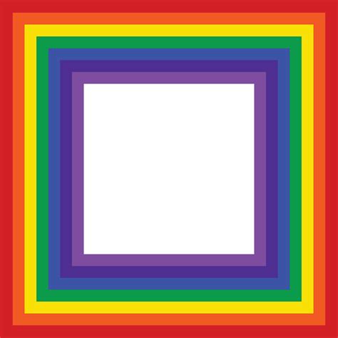 Printable Rainbow Border