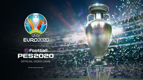 Predominantemente blanco, el balón presenta trazos negros con rayas azules, neón y rosa. UEFA EURO 2020™ UPDATE FOR eFootball PES 2020 TO BE ...