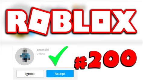 Roblox xbox one so right here it says. Accepting THE FINAL Friend Request ON MY ROBLOX ACCOUNT ...