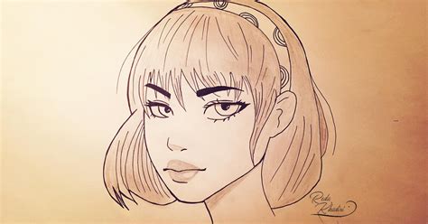 Drawing 39 Comment Dessiner Le Visage Dune Fille Étape Par étape