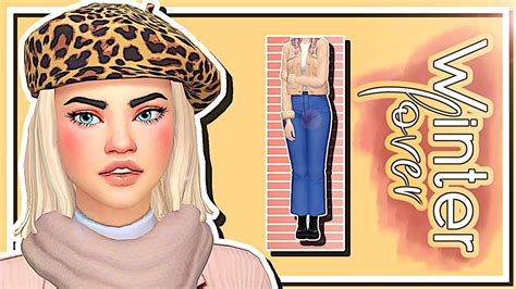 The Sims 4 Winter Lover ️☕️ Winter Vs Summer Collab W Bluusims
