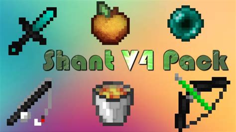 Minecraft Pvp Texture Pack Shant V4 Pack Youtube