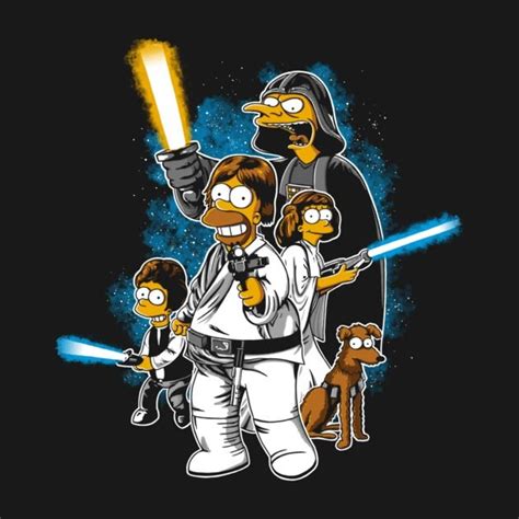 The Simpsons Star Wars 1 Star Wars Parody The Simpsons The Simpsons