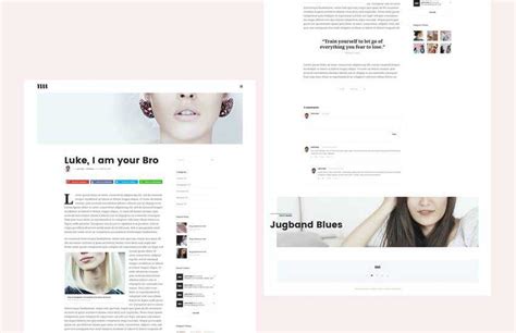 10 Free Personal Blog And Magazine Layout Psd Web Templates Web Host Police