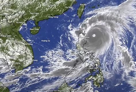 supertufão doksuri avança na Ásia e governo das filipinas ordena evacuação de 20 mil pessoas