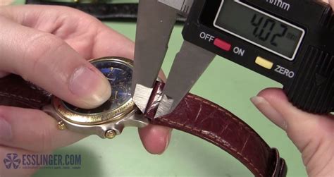 How To Notch A Leather Watch Band Esslinger Watchmaker Supplies Blog